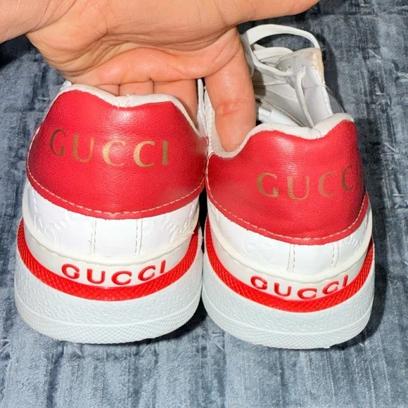 White shoes Gucci style size 39 - Picture 3 of 6